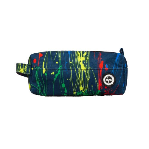 Front - Hype Primary Paint Splatter Pencil Case