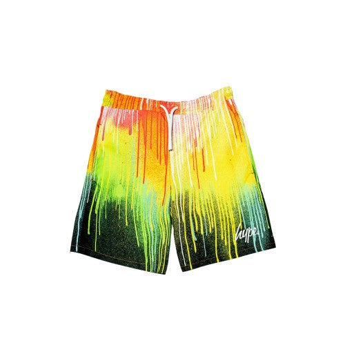 Front - Hype Boys Primary Drips Swim Shorts