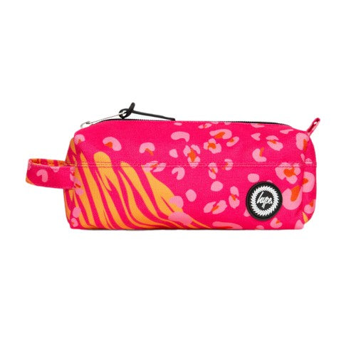 Front - Hype Animal Print Pencil Case