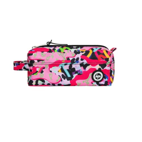 Front - Hype Patterned Pencil Case