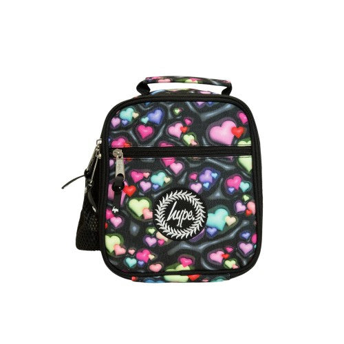 Front - Hype 3D Hearts Lunch Bag