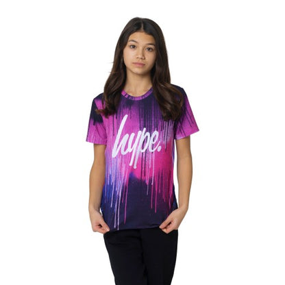 Front - Hype Girls Drips T-Shirt