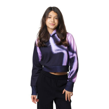 Front - Hype Girls Spray Crop Hoodie