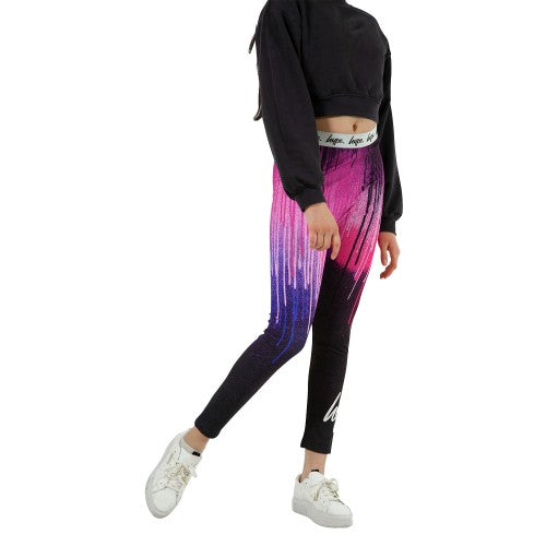 Front - Hype Girls Drips Leggings