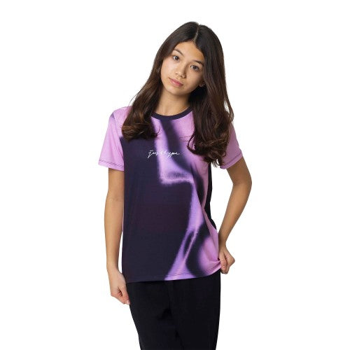 Front - Hype Girls Spray Fade T-Shirt