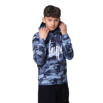 Front - Hype Boys Gloom Camo Hoodie