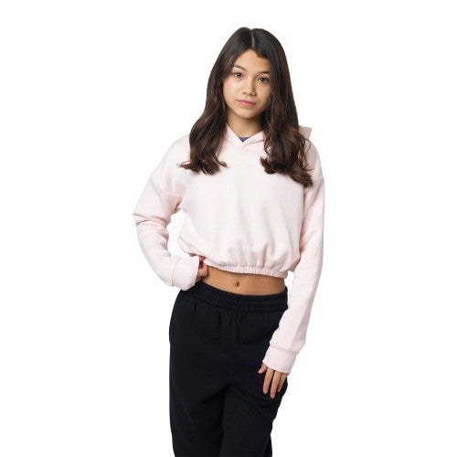 Front - Hype Girls Scribble Crop Hoodie