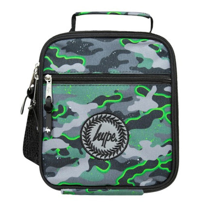 Front - Hype Glow Camo Lunch Box