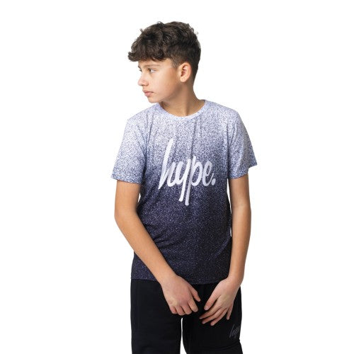 Front - Hype Boys Speckle Fade T-Shirt