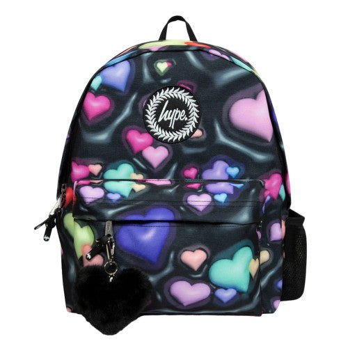 Front - Hype 3D Hearts Backpack