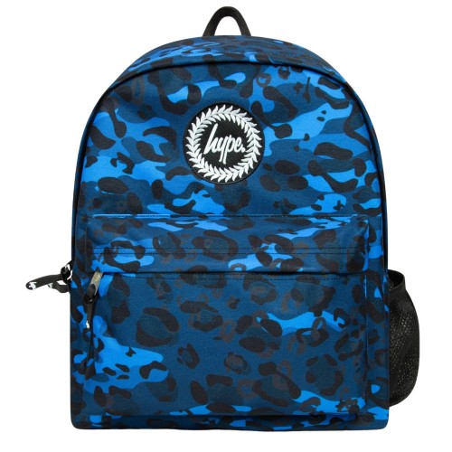 Front - Hype Childrens/Kids Leopard Camo Backpack