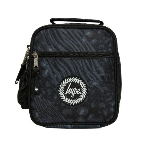 Front - Hype Animal Print Lunch Bag