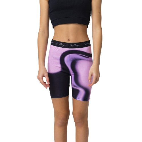Front - Hype Girls Spray Fade Cycling Shorts