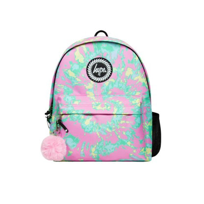 Front - Hype Pastel Tie Dye Backpack