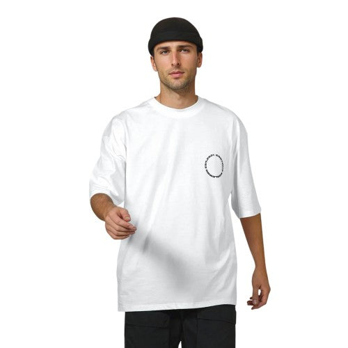 Front - Hype Unisex Adult Around The World Continu8 Boxy T-Shirt