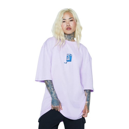 Front - Hype Unisex Adult Drink Up To Get Down Continu8 Boxy T-Shirt