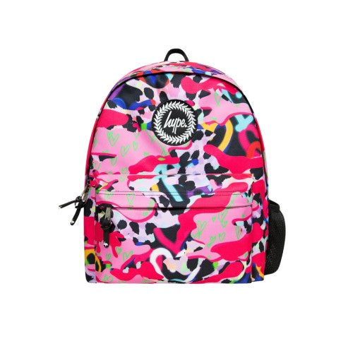 Front - Hype Patterned Backpack