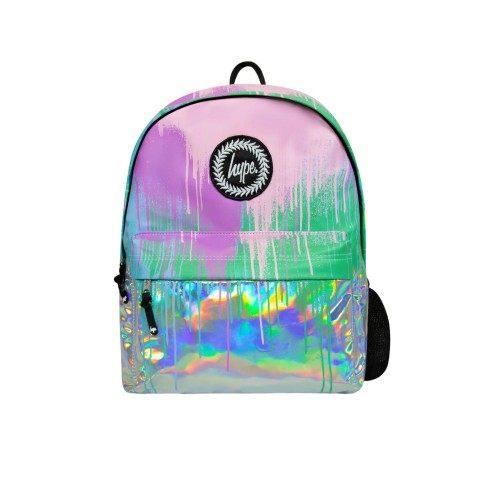 Front - Hype Holo Drips Backpack