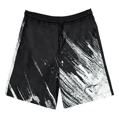 Front - Hype Boys Scratch Scribble Swim Shorts
