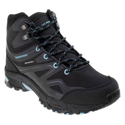 Front - Hi-Tec Womens/Ladies Hendon Waterproof Mid Cut Walking Boots