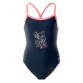 Front - Aquawave Girls Velanti Logo One Piece Swimsuit