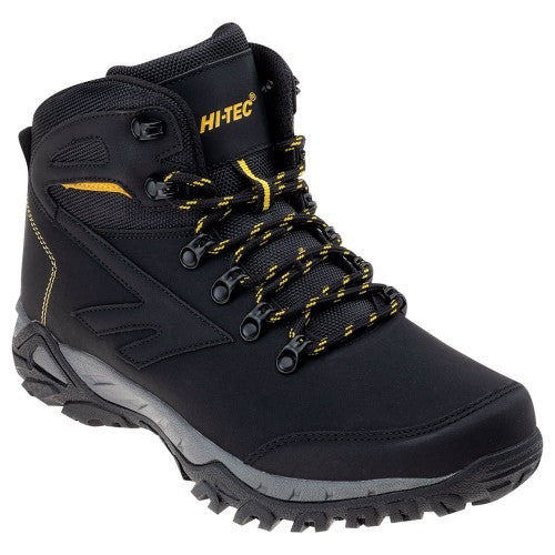 Front - Hi-Tec Mens Medin Mid Cut Walking Boots