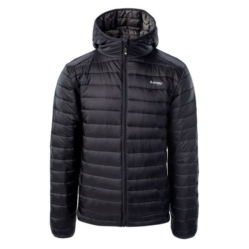 Front - Hi-Tec Mens Cash Quilted Padded Jacket