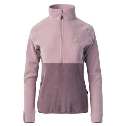 Front - Elbrus Womens/Ladies Riva Polartech Half Zip Fleece Top