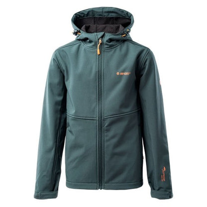 Front - Hi-Tec Boys Savro Soft Shell Jacket