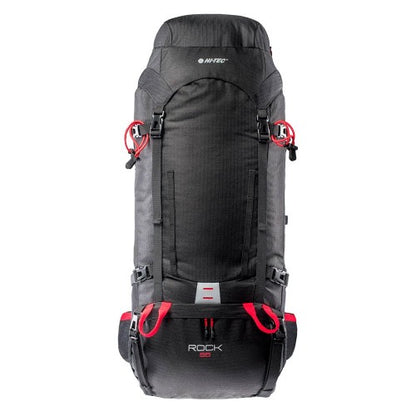 Front - Hi-Tec Rock 65L Hiking Backpack
