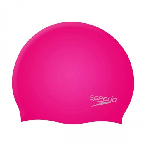 Front - Speedo Childrens/Kids Moulded Silicone Swim Cap