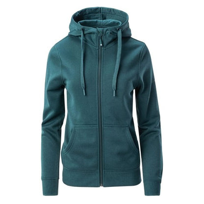 Front - Hi-Tec Womens/Ladies Silian Full Zip Hoodie