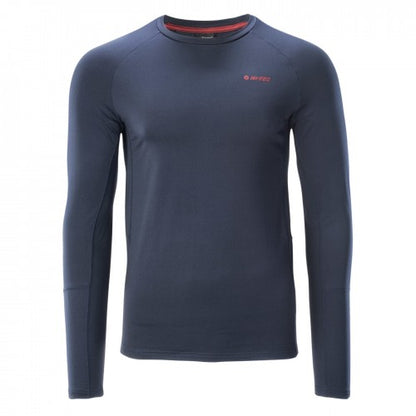Front - Hi-Tec Mens Alayo Long-Sleeved T-Shirt