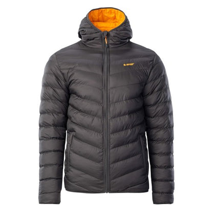 Front - Hi-Tec Mens Salrin Quilted Padded Jacket