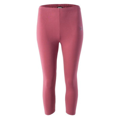Front - IQ Womens/Ladies Silky 3/4 Leggings