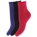 Front - Childrens Boys/Girls Winter Thermal Socks (Pack Of 3)