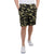 Front - Krisp Mens Camo Print Cargo Shorts