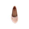 Front - Krisp Womens/Ladies Patent Leather Ballerina Pumps with Bow