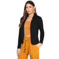 Front - Krisp Womens/Ladies Waffle Blazer