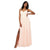 Front - Krisp Womens/Ladies Strappy Gathered Front Maxi Dress
