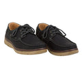 Front - Krisp Mens Plain Leather Boat Shoes
