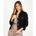 Front - Krisp Womens/Ladies Classic Button Front Denim Jacket