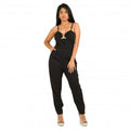 Front - Krisp Womens/Ladies Strappy Pendant Front Jumpsuit