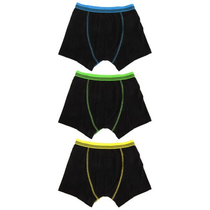 Front - TF Kids By Tom Franks Boys/Childrens Trunks Underwear (3 Pack)