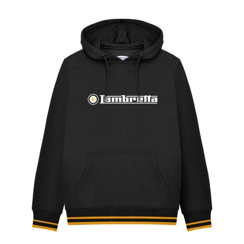 Front - Lambretta Mens Logo Hoodie
