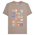 Front - Lambretta Mens Music Icons T-Shirt