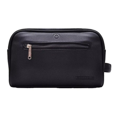 Front - Lambretta Unisex Adult Target Badge Wash Bag