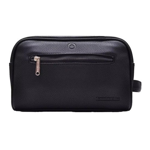 Front - Lambretta Unisex Adult Target Badge Wash Bag