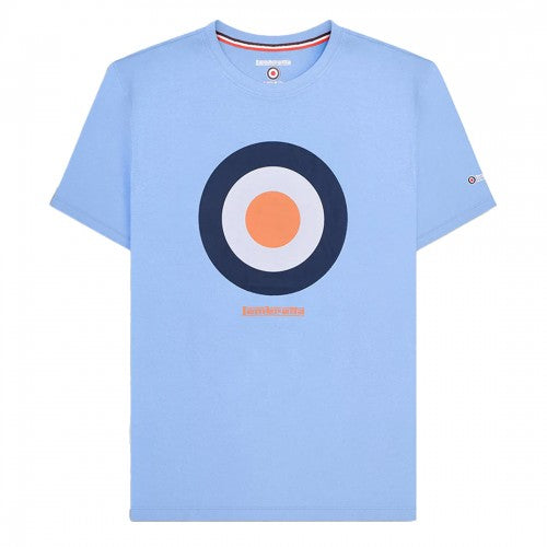Front - Lambretta Mens SS24 Target T-Shirt