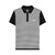 Front - Lambretta Mens Gingham All-Over Print Polo Shirt